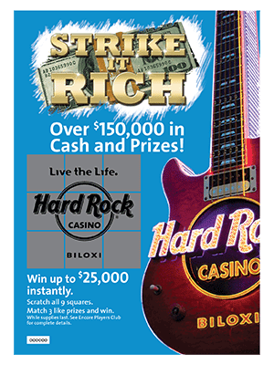 Hard Rock Biloxi Strike It Rich
